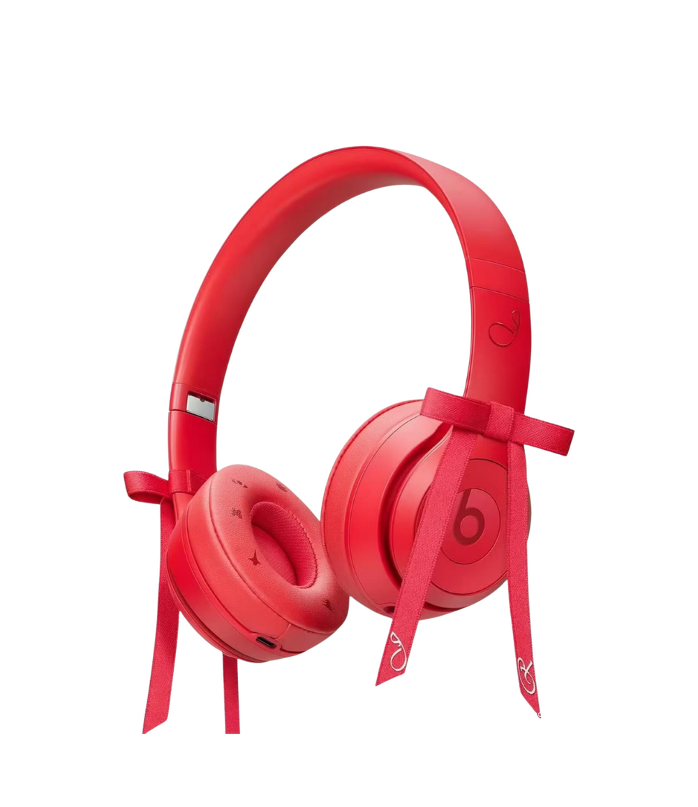 金珍妮又來搶錢！Beats×Jennie聯名「紅寶石耳罩式耳機」曝光、還有蝴蝶結設計太可愛！-2