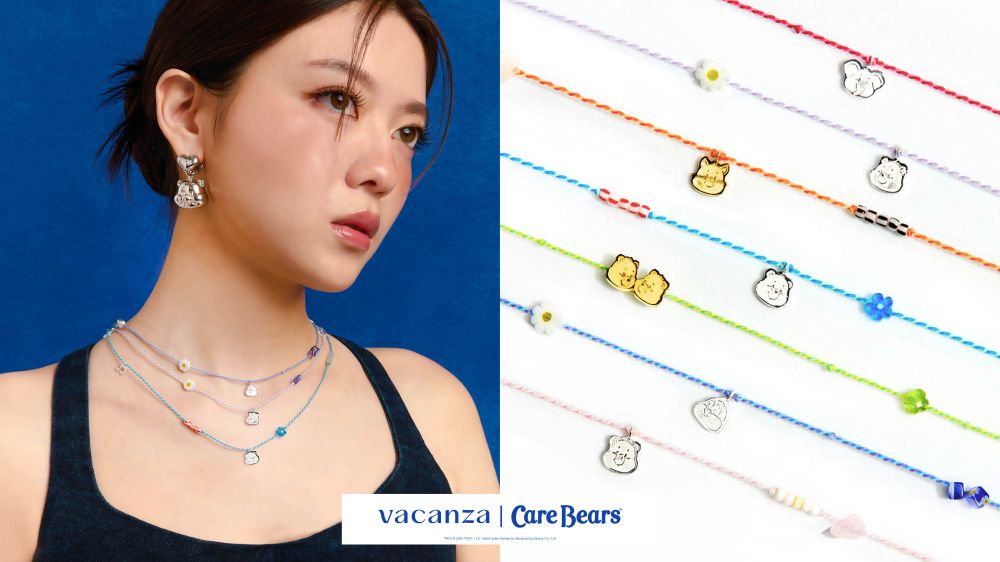 可愛爆擊！vacanza驚喜聯名Care Bears！項鍊、戒指熊粉必收、主題門市要去打卡！-2