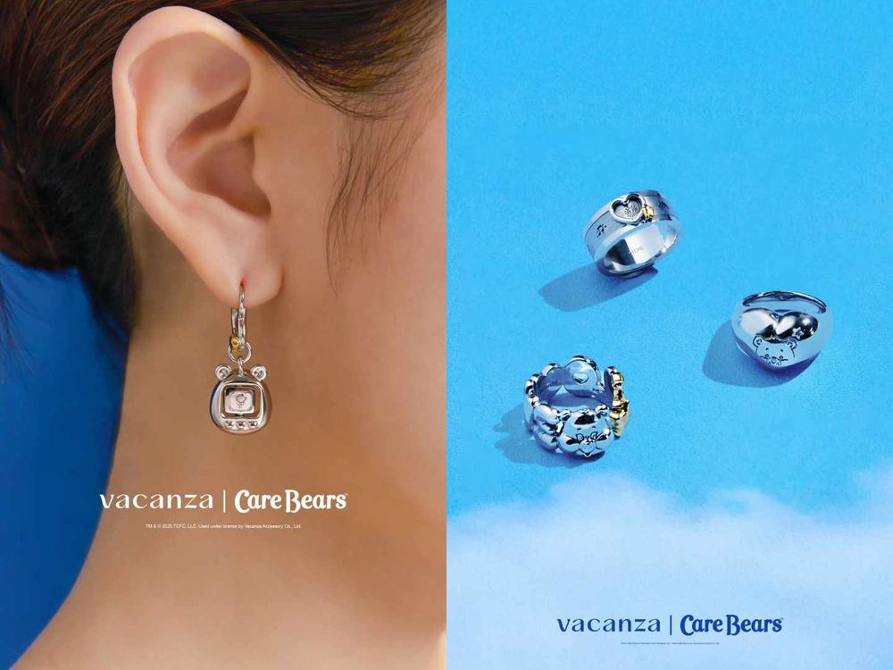 可愛爆擊！vacanza驚喜聯名Care Bears！項鍊、戒指熊粉必收、主題門市要去打卡！-9