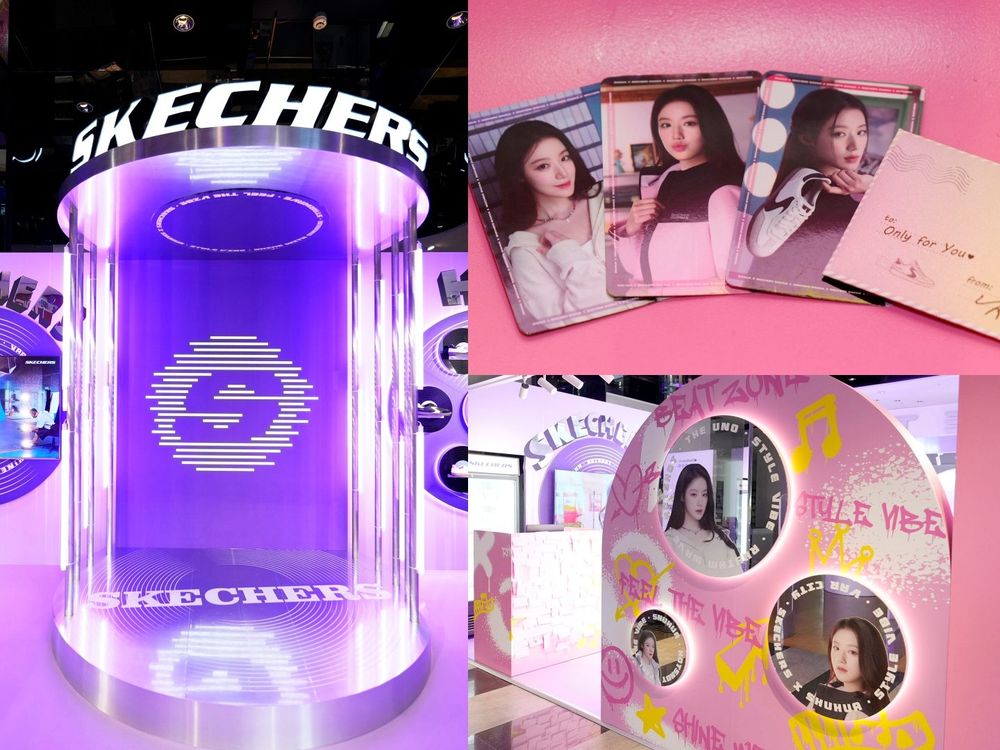 真的是仙女！舒華現身SKECHERS快閃店本人白到發光！超寵粉舉動、粉絲擠爆信義區！-7
