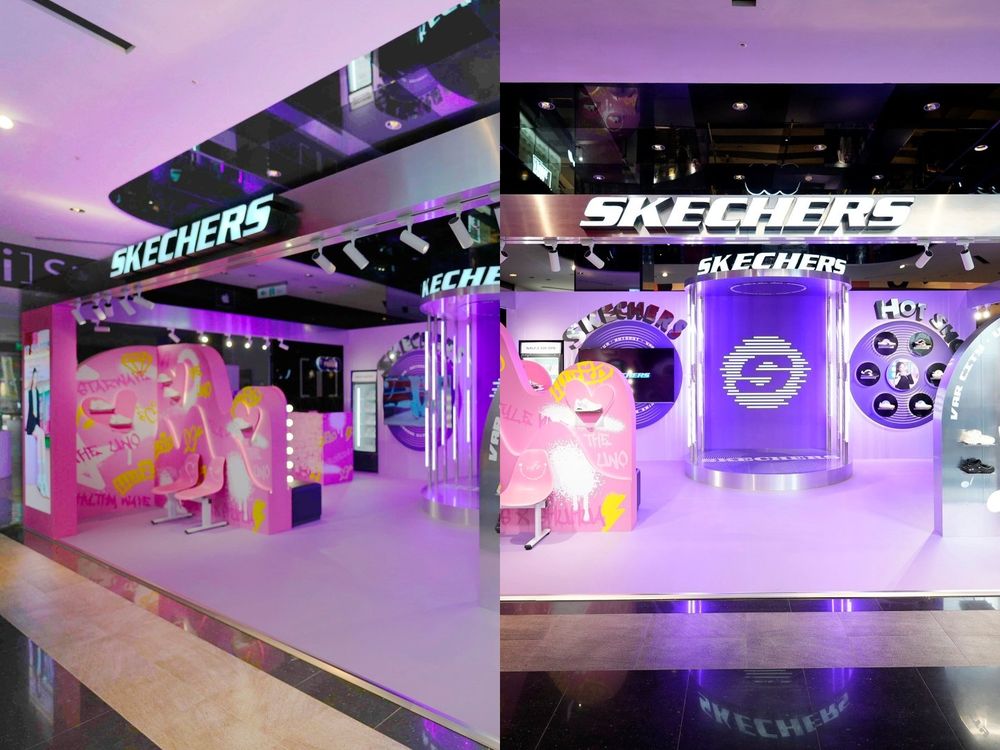 真的是仙女！舒華現身SKECHERS快閃店本人白到發光！超寵粉舉動、粉絲擠爆信義區！-6