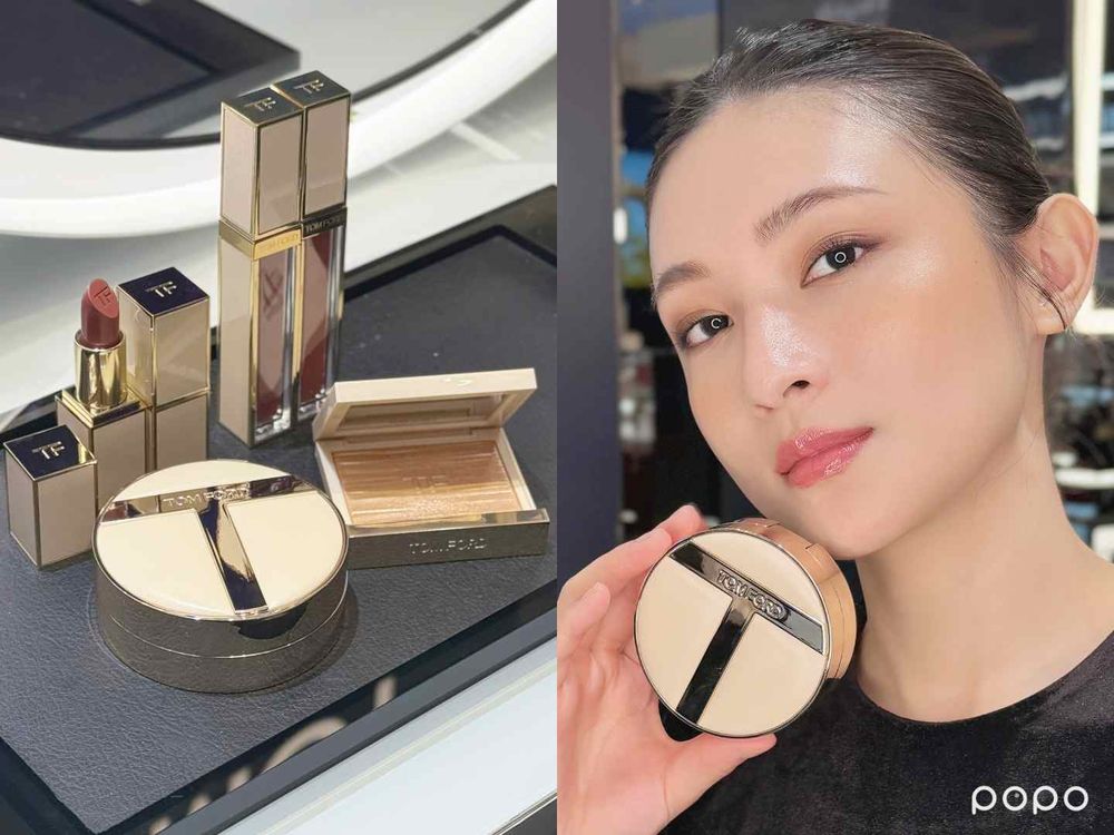 2025下半年最奢華夢幻彩妝！TOM FORD「縱情香草限量系列」設計師唇膏、T型皮革氣墊換上奶霜色外殼，夢幻值破表！-16