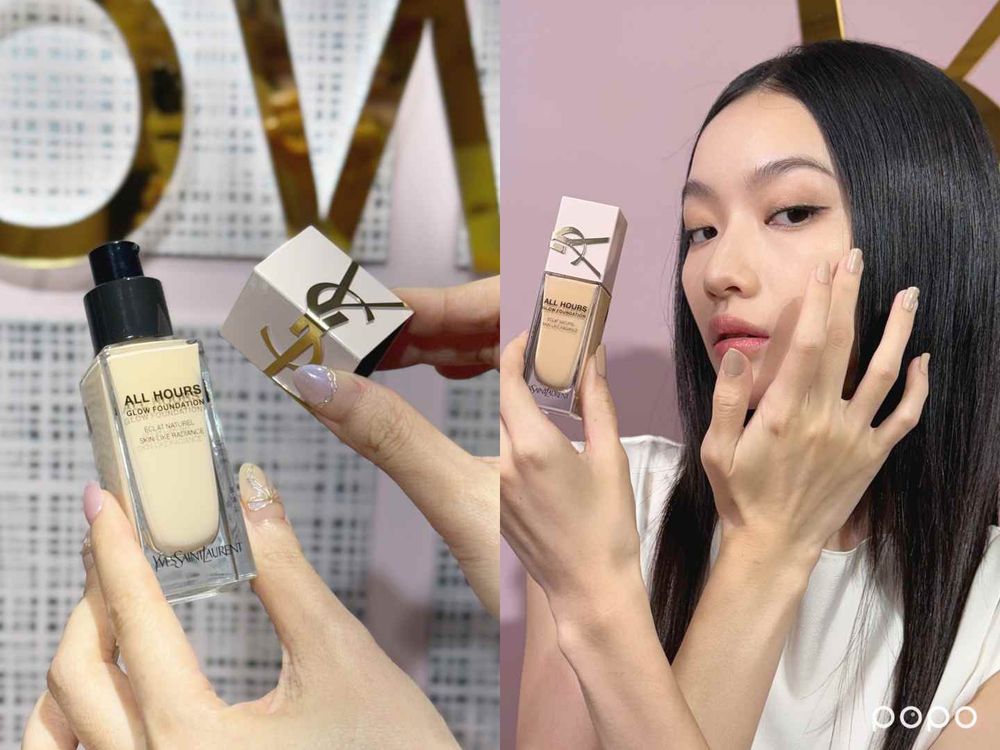 Rosé命定底妝重磅抵台！YSL粉光瓶打造「不暗沉養膚粉底」天花板，一抹細膩貼合又持妝，打造高定級裸絲光膚質！-4