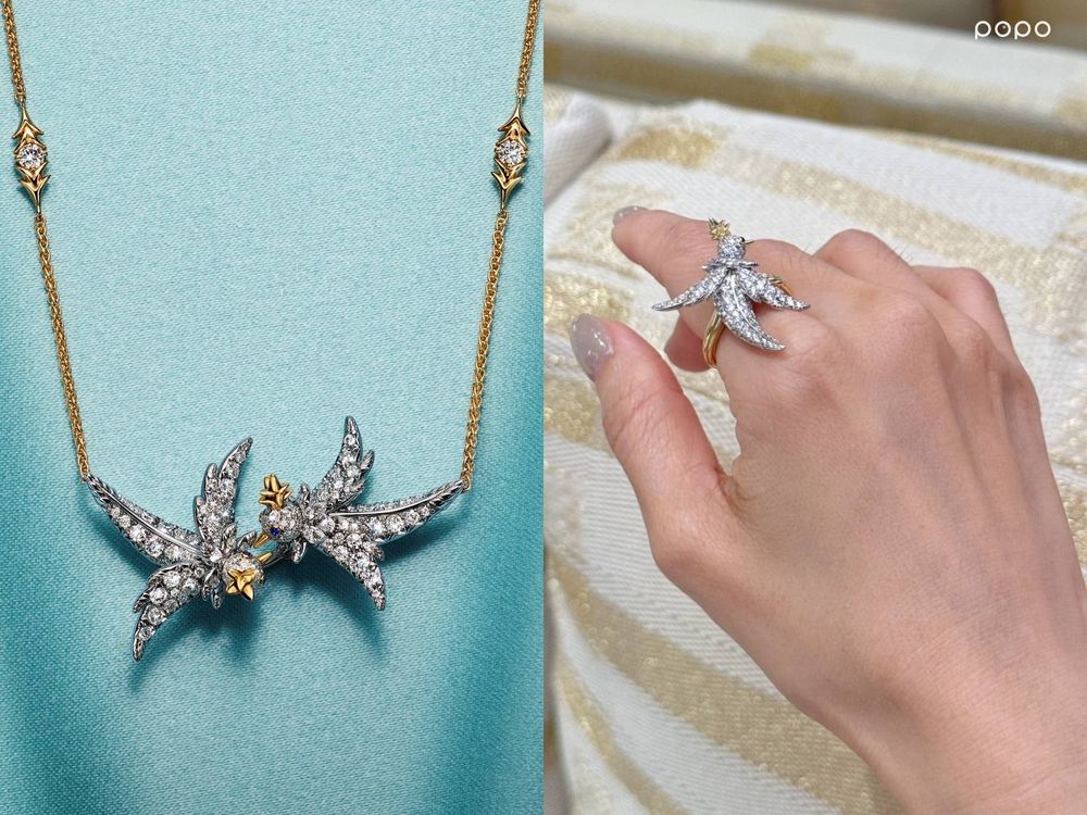 許光漢也難以抵抗Tiffany & Co.石上鳥系列！2025進化版小戒指、項鍊、注定成為下個爆款！-18