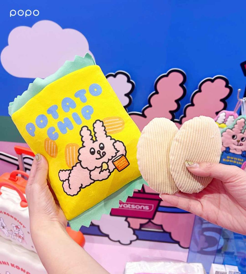 屈臣氏推社群爆紅「BUNNI KONBINY」加購小物！萌翻「炸蝦兔擦手巾、吹泡泡兔兔玩偶」全都想買！-2