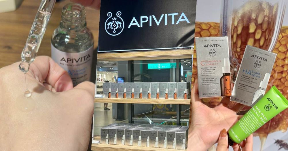 APIVITA重返台灣！全新蜂能保養登場「獨家高濃度維他命C＋超強補水玻尿酸」，經典面膜、保濕噴霧通通在新光A11首賣！-1