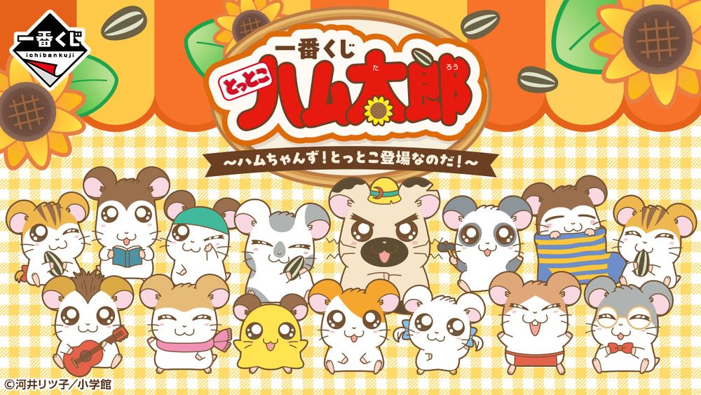 日本開賣「哈姆太郎一番賞」！超可愛「哈姆太郎大頭抱枕、麗麗絨毛玩偶、立體面紙套」這天開抽！-7
