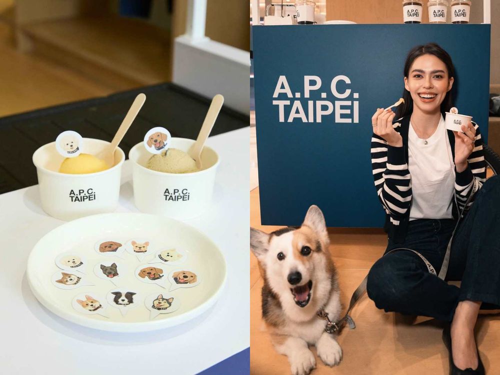 快帶毛孩去交朋友！A.P.C.將在信義舉辦限定寵物日！「免費冰淇淋、專屬插畫」只有當天有！-5