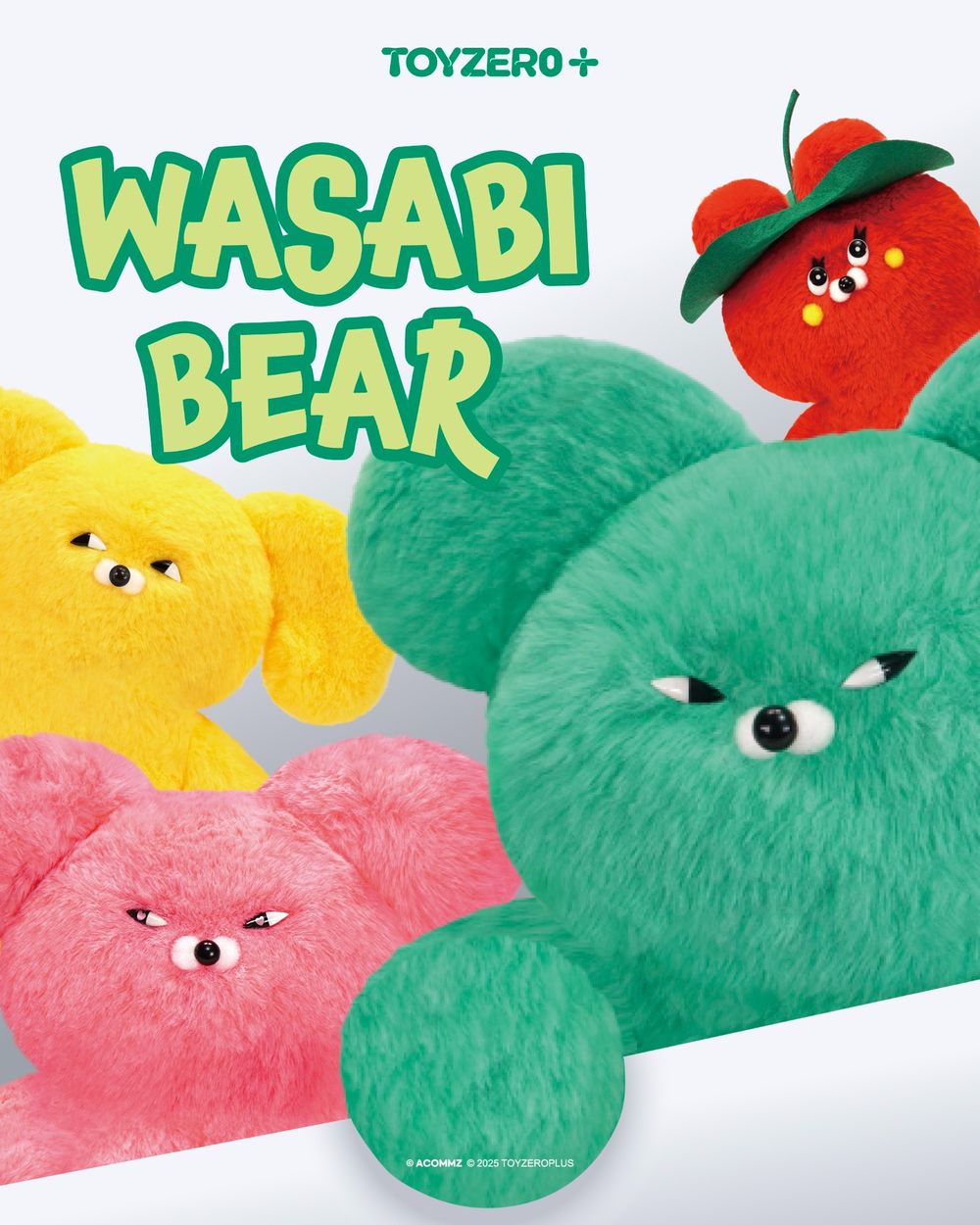 韓妞最近新歡是它！「芥末熊」WASABI BEAR必買6大周邊推薦、「絨毛吊飾&手機支架」台灣全部都買得到！-5