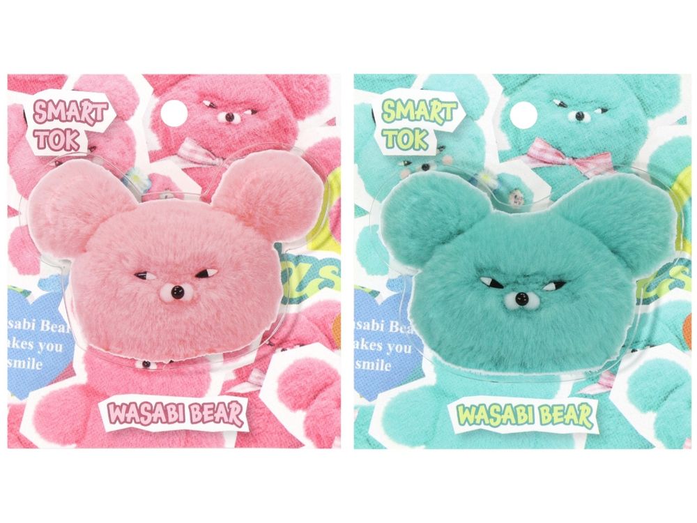 韓妞最近新歡是它！「芥末熊」WASABI BEAR必買6大周邊推薦、「絨毛吊飾&手機支架」台灣全部都買得到！-17