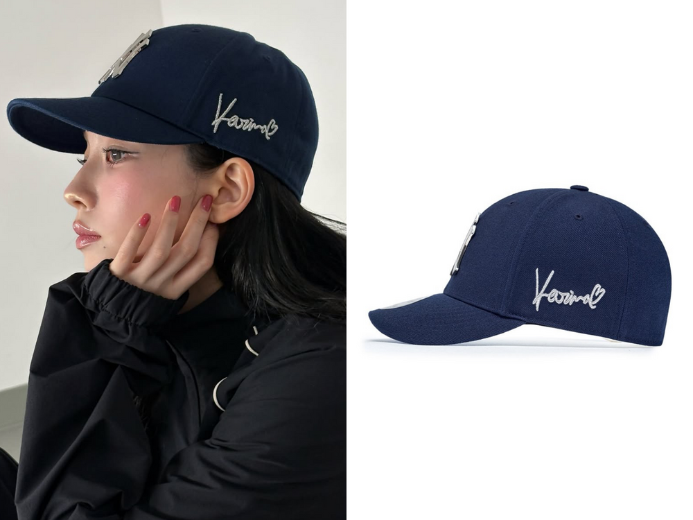 最適合戴帽子的女人！MLB最新Karina卡寶簽名棒球帽秒售罄！全網崩潰求補貨！-5