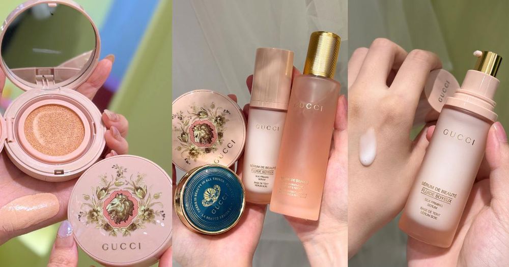 GUCCI Beauty正式進駐SOGO台北忠孝館！「熱賣精品美妝推薦」絲潤氣墊粉餅、霧面唇釉、柔光妝前乳必收！-1