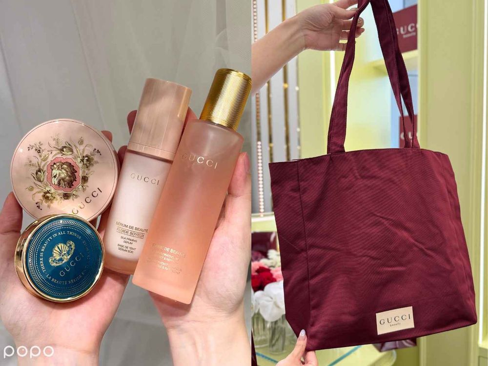 GUCCI Beauty正式進駐SOGO台北忠孝館！「熱賣精品美妝推薦」絲潤氣墊粉餅、霧面唇釉、柔光妝前乳必收！-11