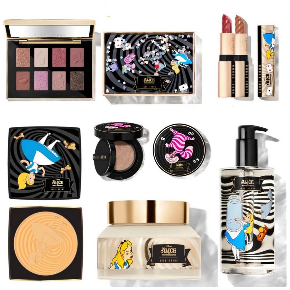 Bobbi Brown《愛麗絲夢遊仙境》聯名彩妝即將登場！氣墊粉餅、八色眼影、金緻緞光唇膏換新裝，迪士尼控必須收藏！-4