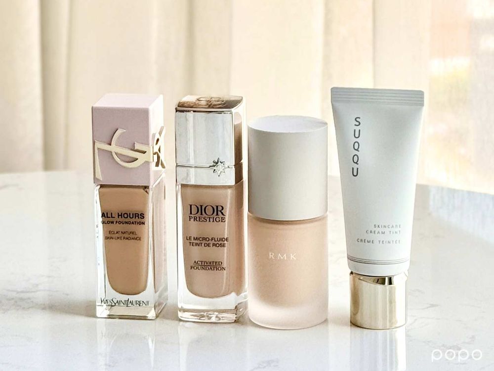 POPO筆記老實說！2025下半專櫃養膚型底妝評比「RMK、YSL、Dior、SUQQU」暗沉度、妝感細緻度通通揭曉！-12