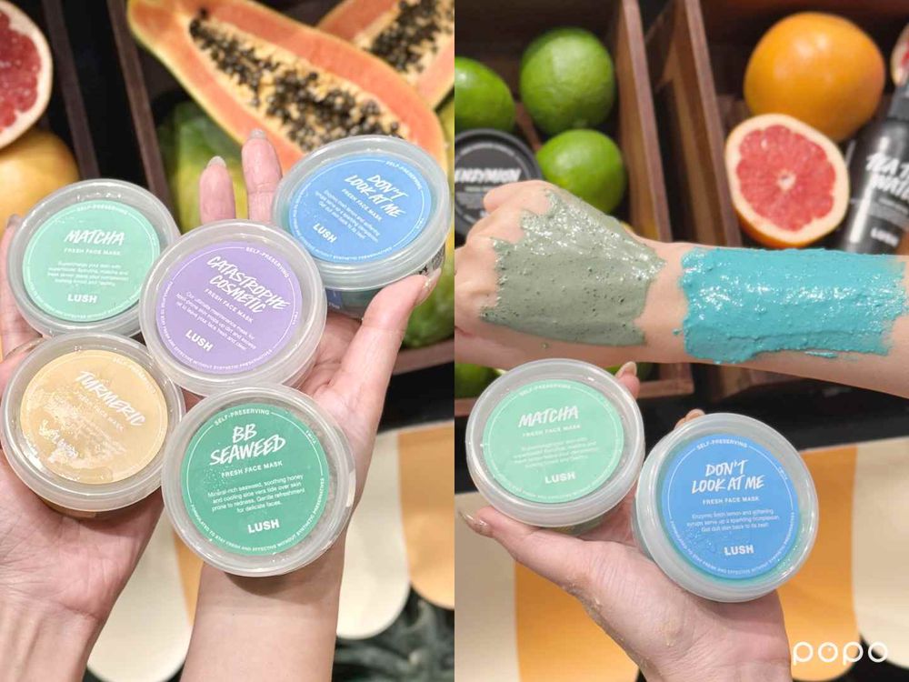 新鮮現做的保養品！LUSH支持天然防腐護膚，「鳳梨潔面霜、藍莓面膜、臉部磨砂膏」用過就回不去、上架秒被瘋搶！-5