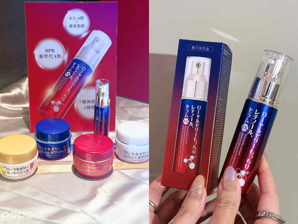 44歲王宇婕的凍齡秘方！零適應期A醇＋蜂王乳精華，搭配早C晚A保養全攻略，輕鬆打造燈泡肌！-9