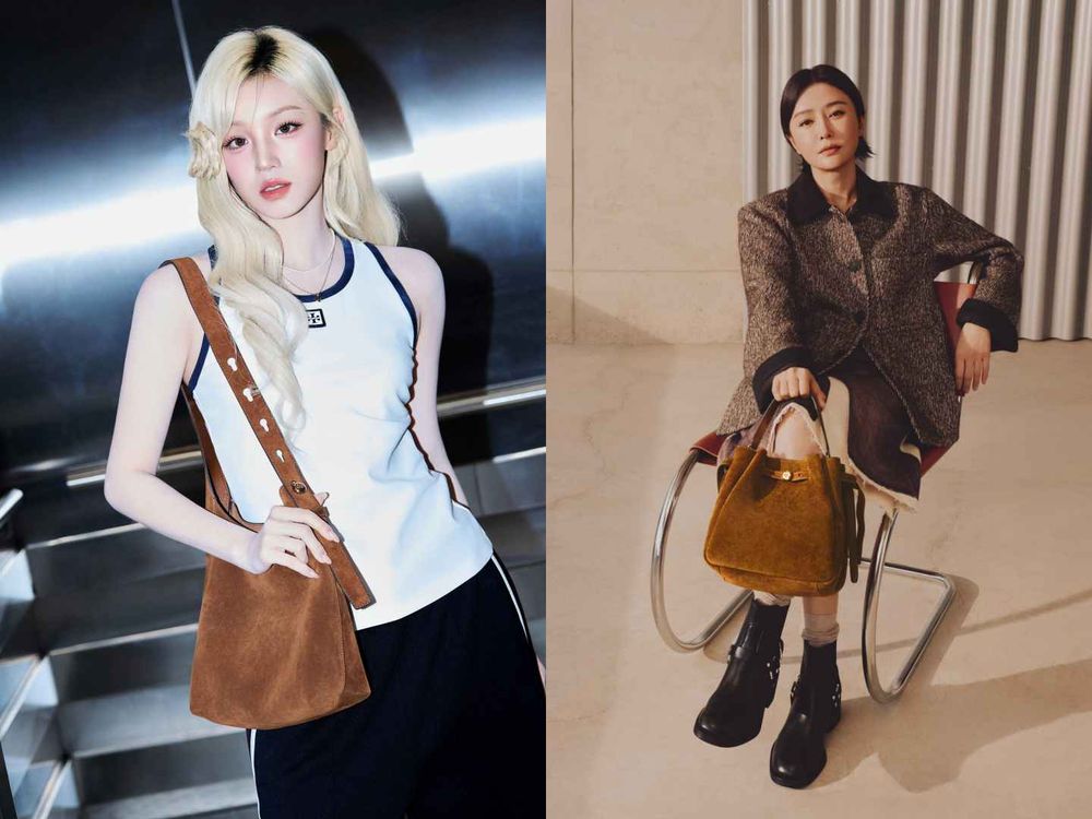 雨琦最愛這款TORY BURCH包一萬多就買到！爆款ROMY水桶包麂皮款全球瘋搶！-2