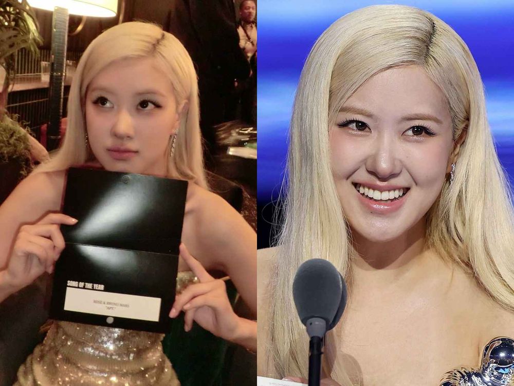 史上首位韓國歌手榮獲VMA！「人間聖羅蘭」ROSÉ獲獎妝容解析，光感底妝、玫瑰粉眼妝、裸粉唇頰，完整公開同款彩妝清單！-12