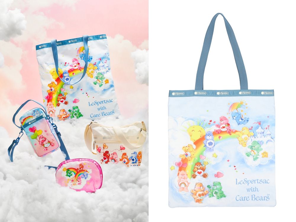 熊控真的會發瘋！LeSportsac x Care Bears聯名可愛爆！大型彩虹熊人偶將現身這裡！-2