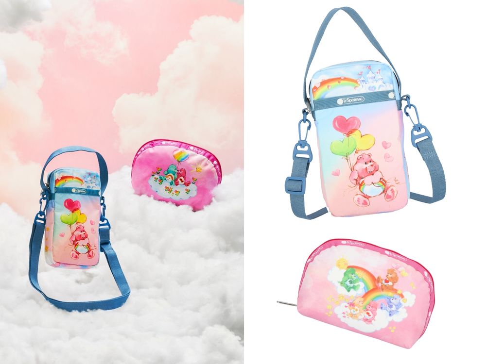 熊控真的會發瘋！LeSportsac x Care Bears聯名可愛爆！大型彩虹熊人偶將現身這裡！-3