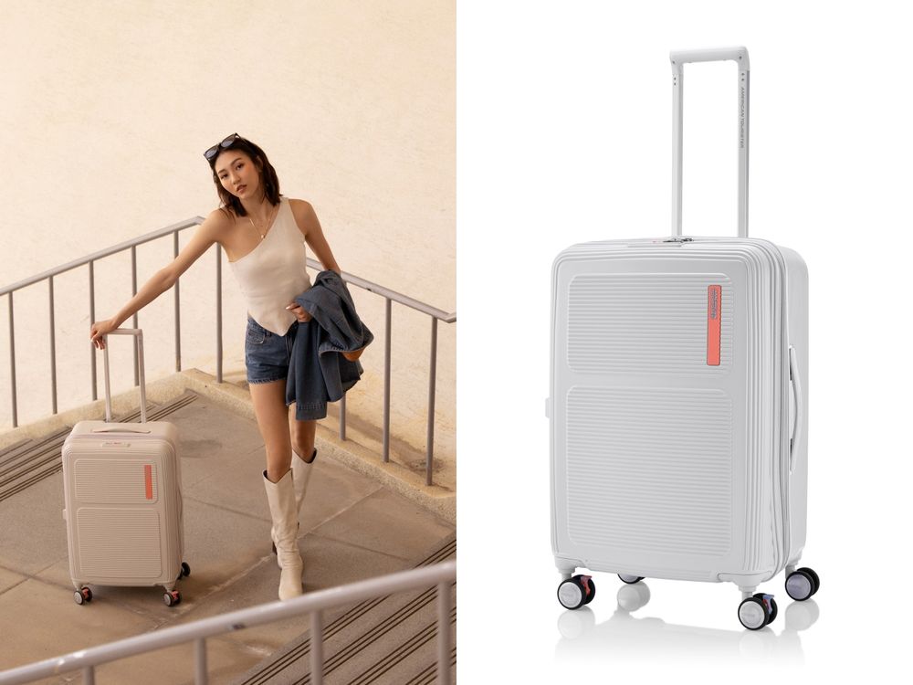 實用又漂亮的行李箱來了！American Tourister超完美「新尺寸」登場！上開式設計超棒！-4