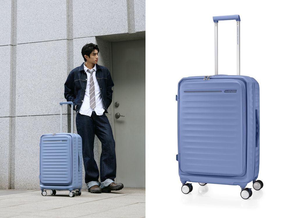 實用又漂亮的行李箱來了！American Tourister超完美「新尺寸」登場！上開式設計超棒！-3