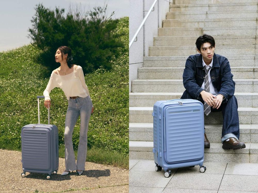實用又漂亮的行李箱來了！American Tourister超完美「新尺寸」登場！上開式設計超棒！-12