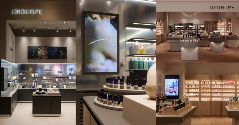 天然保養香氛選品店10/10HOPE插旗台南！新光三越小北門全新開幕又美又好逛、純淨保養控必逛新地標！-1