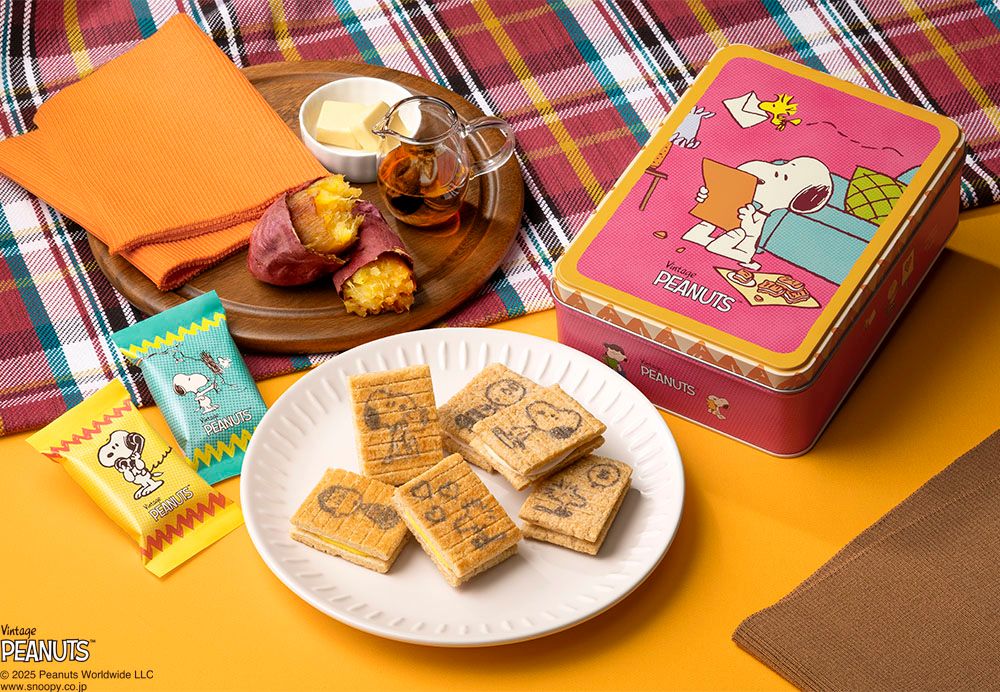 Sugar Butter Tree又跟史努比聯名了！秋季限定「蜂蜜地瓜奶油餅乾」、呆萌史努比禮盒Q到捨不得吃！-2