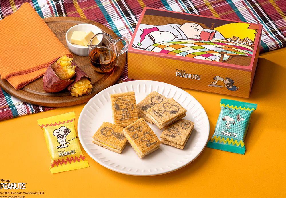 Sugar Butter Tree又跟史努比聯名了！秋季限定「蜂蜜地瓜奶油餅乾」、呆萌史努比禮盒Q到捨不得吃！-7