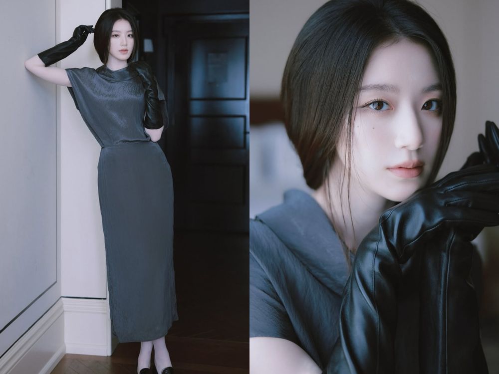 舒華勇闖紐約時裝週！兩套COS仙女造型高清圖曝光！白到發光「東方美人顏」震驚外媒！-5