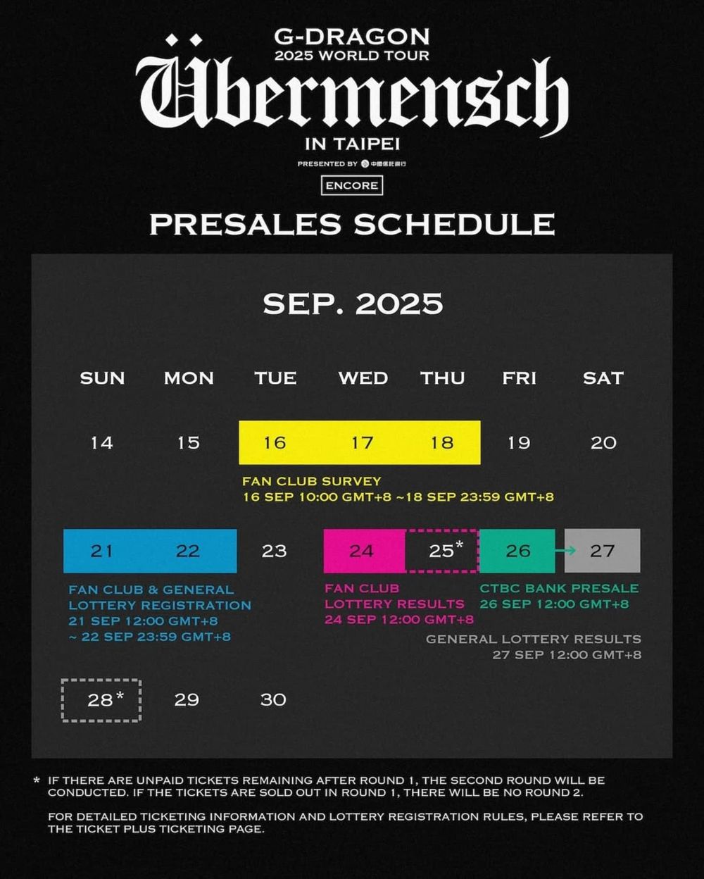 2025 GD台北大巨蛋演唱會「登記抽選制」時間方法完整公開！時間地點、票價資訊懶人包一次看！-21