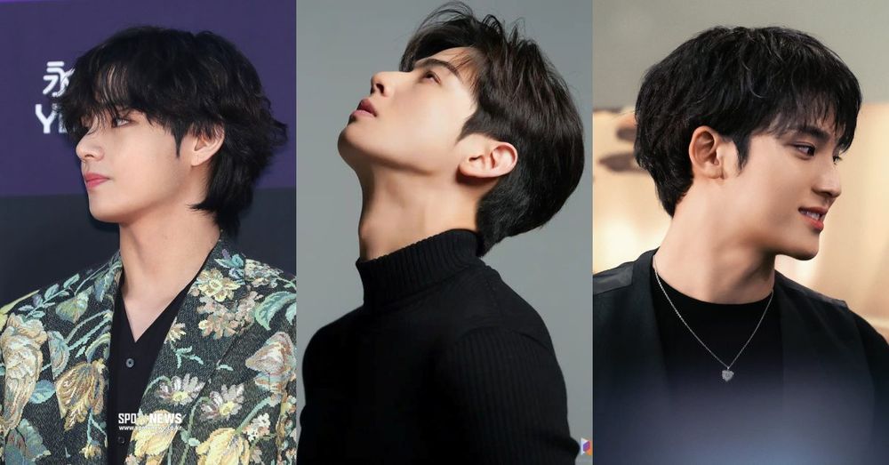 韓網熱議「側臉天花板」KPOP男偶像TOP6！防彈V、珉奎線條完美，車銀優獲封零死角男神！-1