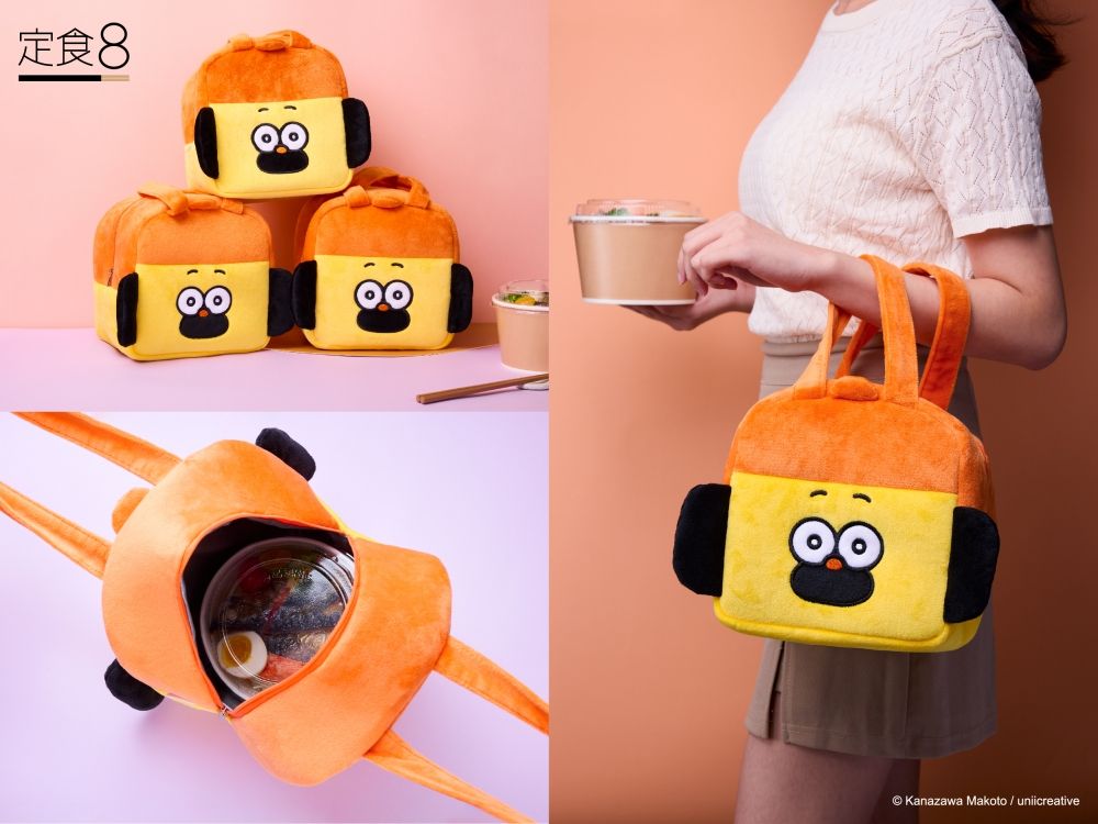 定食8跟日妞最愛胡子碰碰聯名了！超可愛「炸蝦胡子碰碰鑰匙圈、票卡夾、蝦蝦抱枕」全都想買！-3
