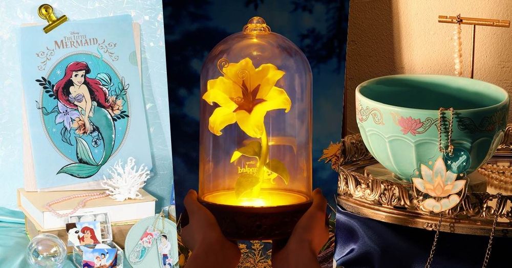 日本開賣迪士尼公主系列一番賞！「樂佩黃金之花夜燈、小美人魚海報、路西法公仔」全都太想要！-1