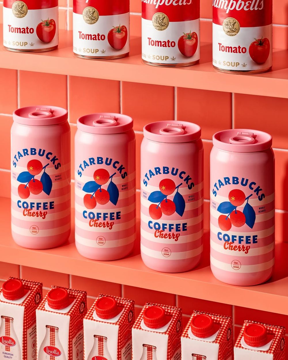 韓國星巴克秋季新品也太燒！「蘋果造型優格碗、香蕉變裝小熊鑰匙圈、櫻桃馬克杯」韓妞都搶買！-8