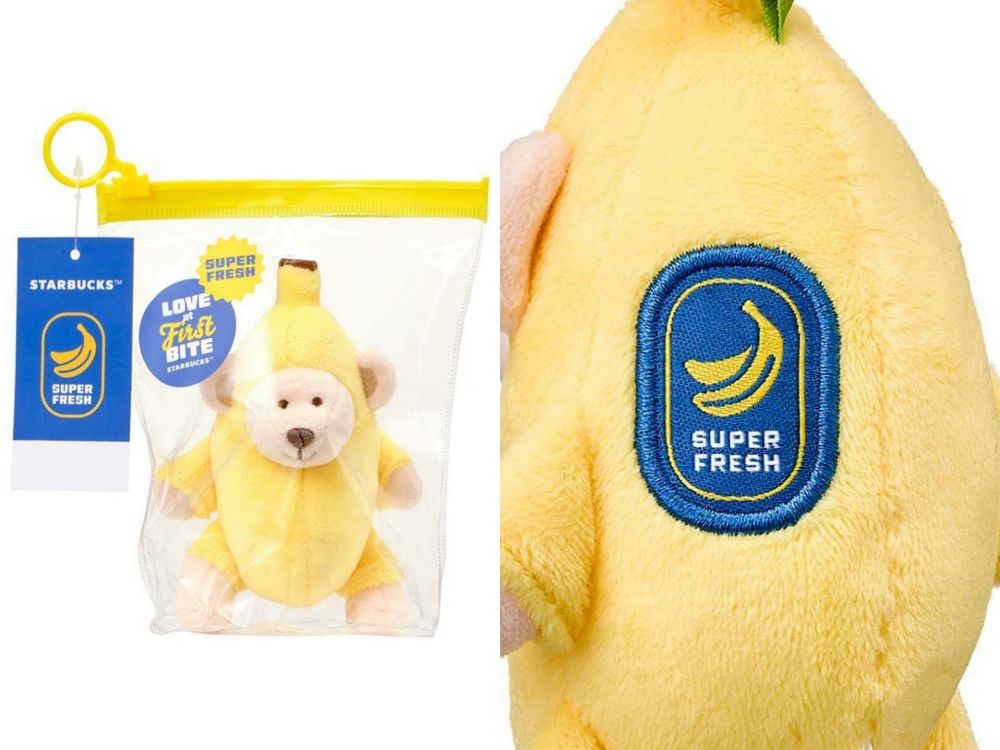 韓國星巴克秋季新品也太燒！「蘋果造型優格碗、香蕉變裝小熊鑰匙圈、櫻桃馬克杯」韓妞都搶買！-10