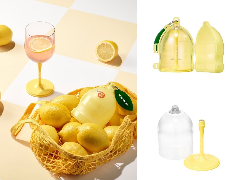 韓國星巴克秋季新品也太燒！「蘋果造型優格碗、香蕉變裝小熊鑰匙圈、櫻桃馬克杯」韓妞都搶買！-11