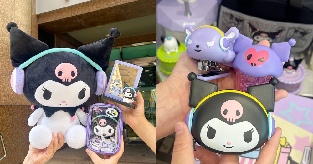 7-11最新加購小物是酷洛米！「戴耳機酷洛米玩偶、巴庫訂書機、娃包吊飾組」可愛必買！-1