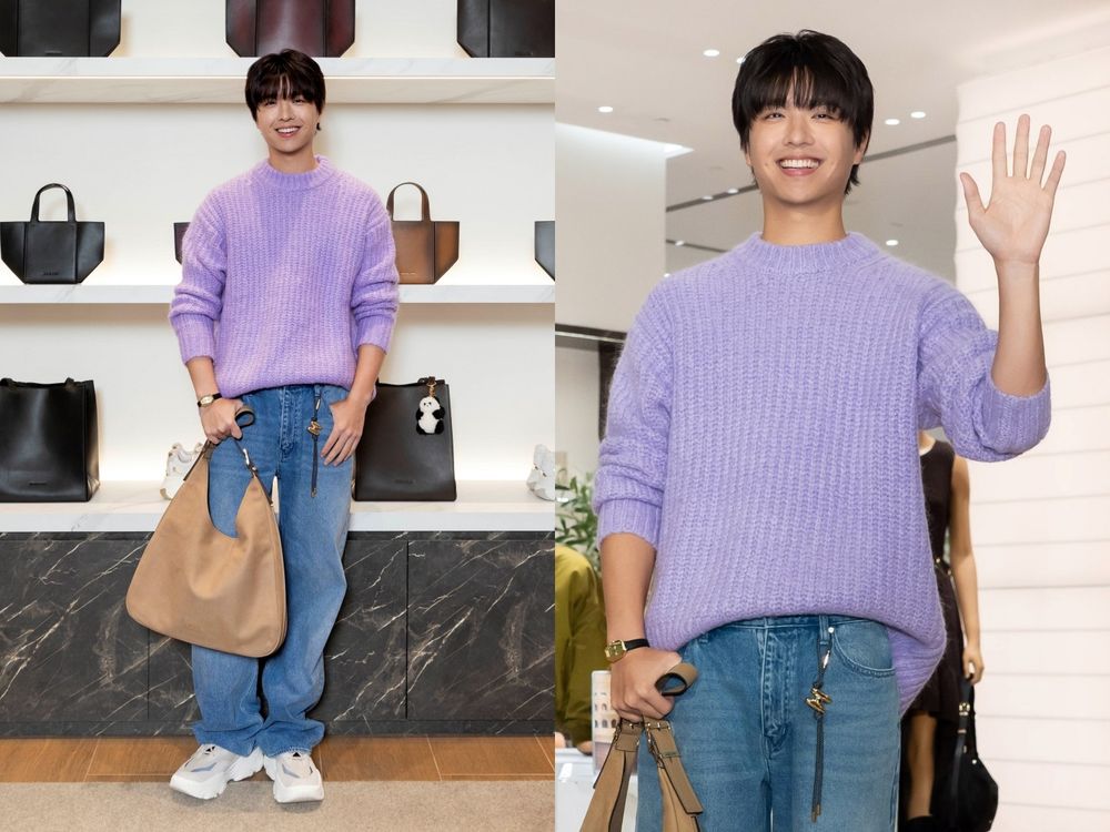 鄭容和來台Michael Kors活動高清照來了！同場女神「邵雨薇」這套也想直接照單全收！-3