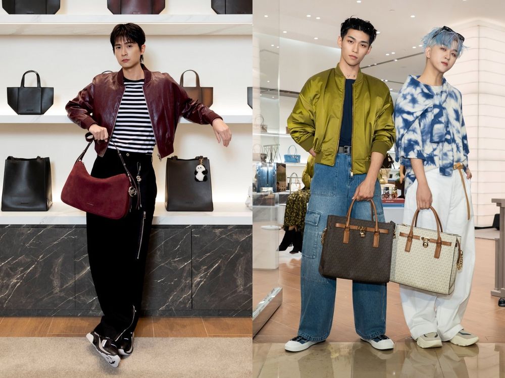 鄭容和來台Michael Kors活動高清照來了！同場女神「邵雨薇」這套也想直接照單全收！-5