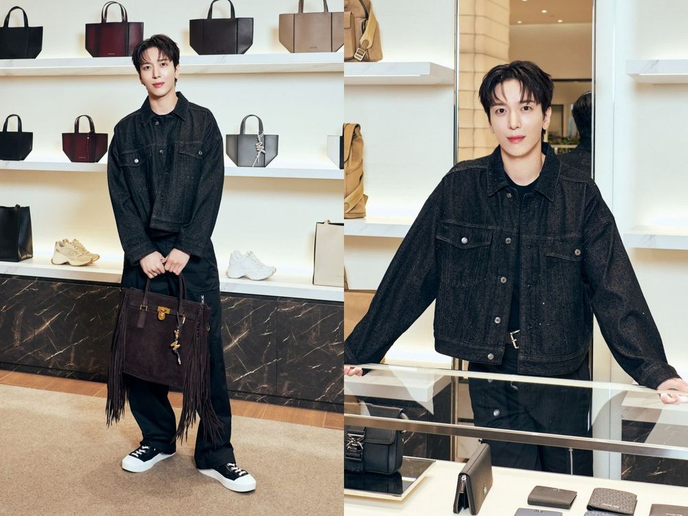 鄭容和來台Michael Kors活動高清照來了！同場女神「邵雨薇」這套也想直接照單全收！-7