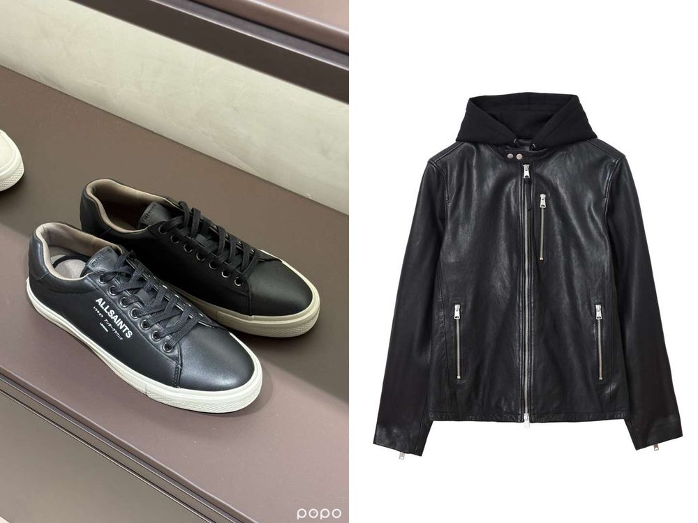 皮衣之王ALLSAINTS霸氣重返台北101！頑童MJ116帥氣亮相「皮衣背心、外套」人生必收！-16