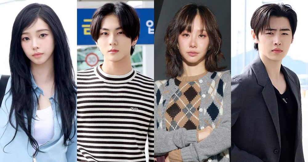 PRADA黃金組合出發米蘭大秀！Karina化身校花學姊、ENHYPEN七公子把機場當紅毯走！-1