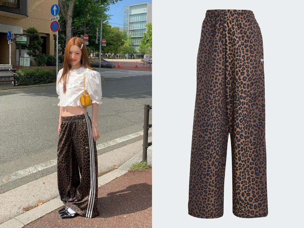 素面款已買膩？社群爆火「愛迪達豹紋新品」除了球鞋、背心，還有這款長褲賣到大缺貨？！-2