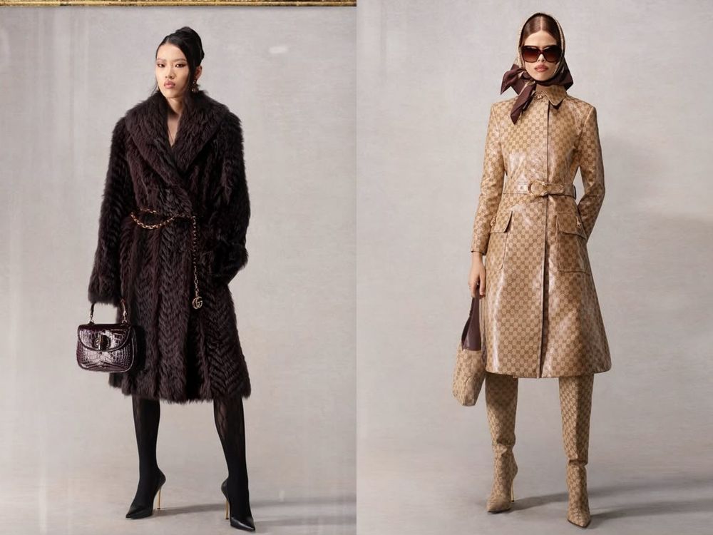 GUCCI秀場霸總來了！金碩珍Jin「深V白襯衫」辣到爆，害羞到悄悄扣衣反差超可愛！-7