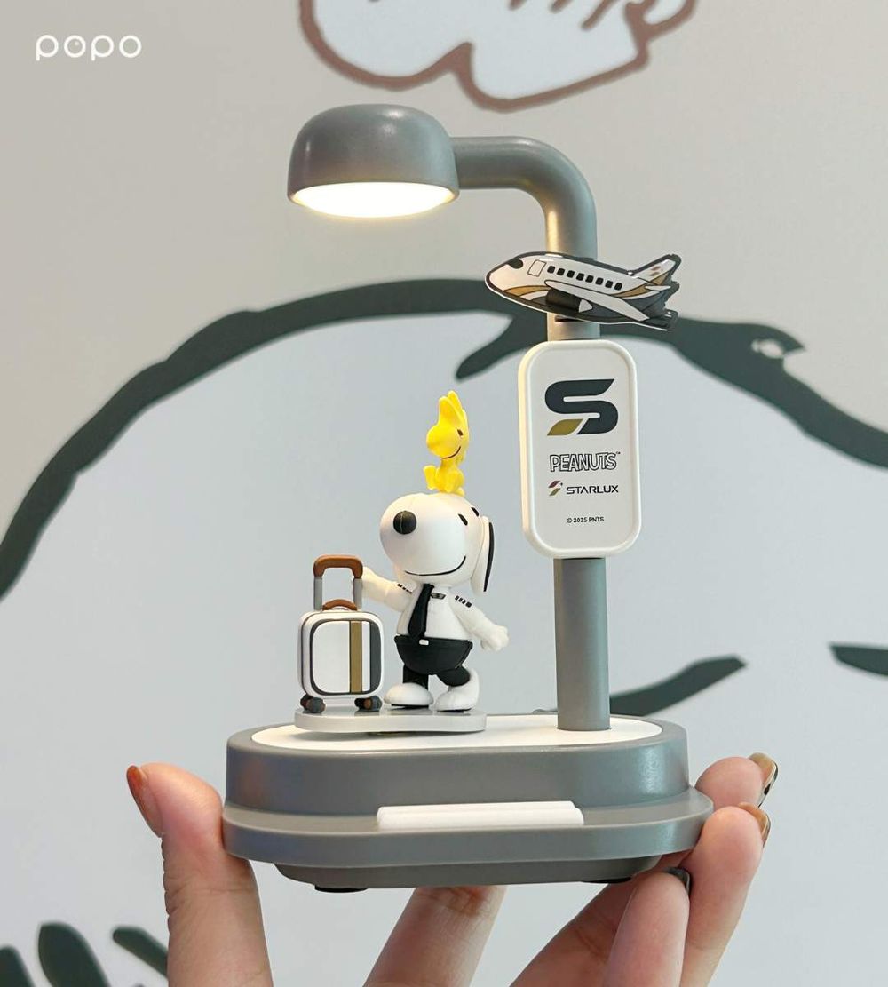 7-11開賣星宇航空史努比聯名小物！萌翻「機長歐拉夫吊飾、飛行員史努比水壺」全都太欠買！-5