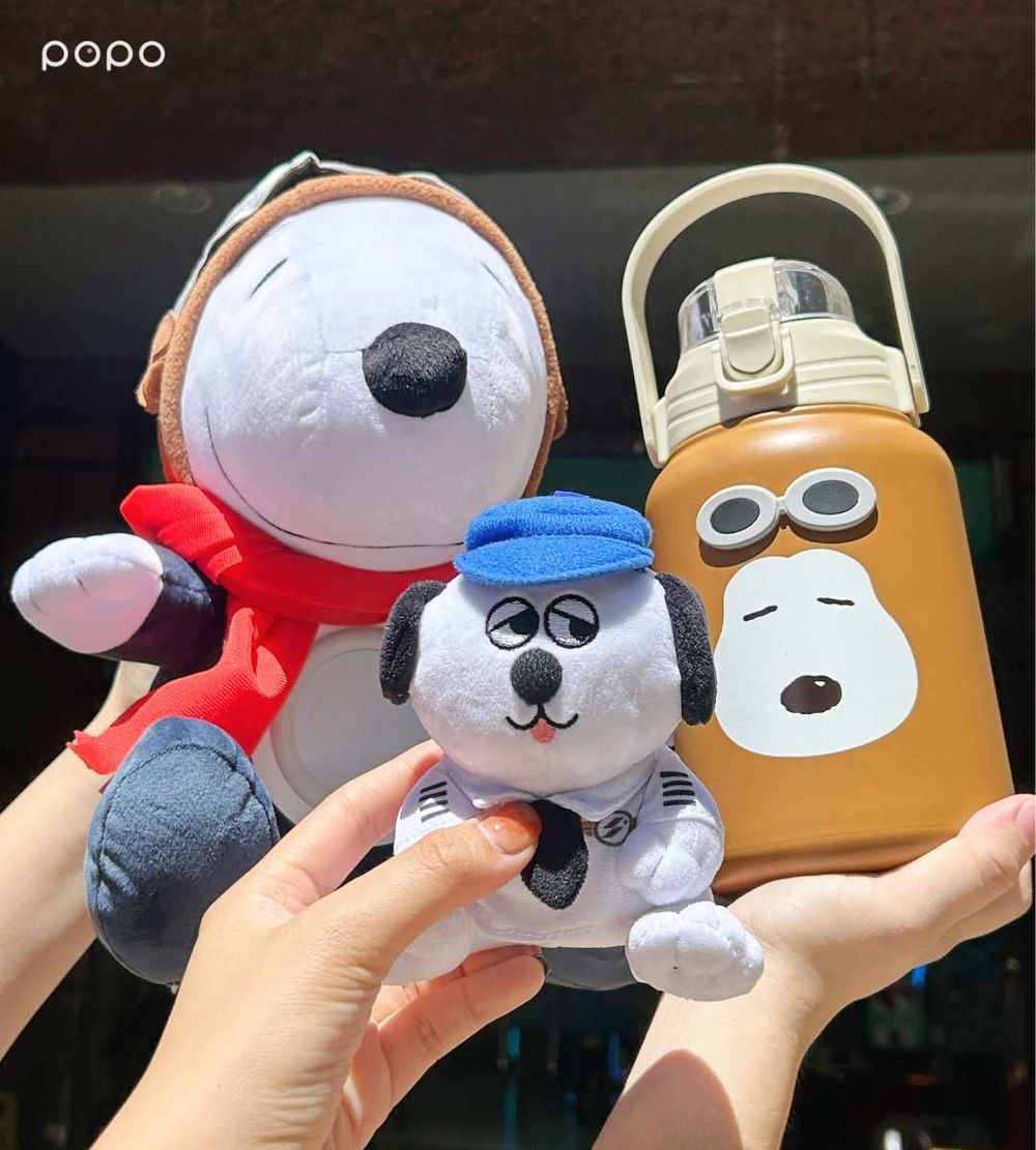 7-11開賣星宇航空史努比聯名小物！萌翻「機長歐拉夫吊飾、飛行員史努比水壺」全都太欠買！-15