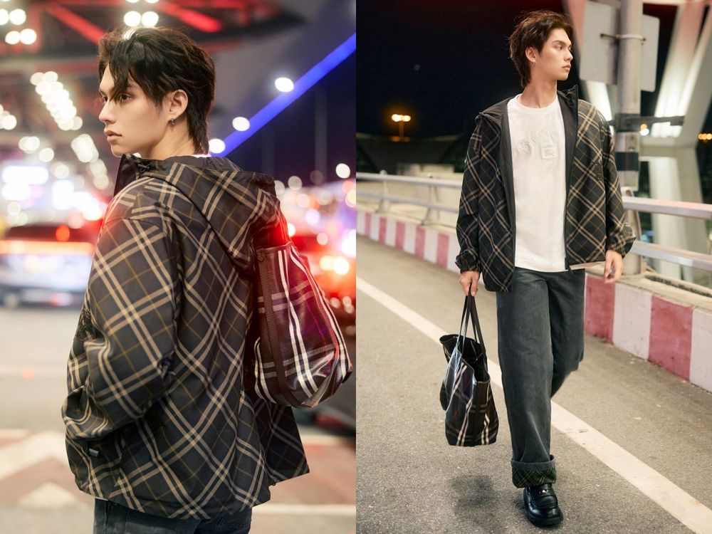 Burberry王子出任務！SKZ昇玟、泰星Bright「英倫貴公子」出發時裝週！-8
